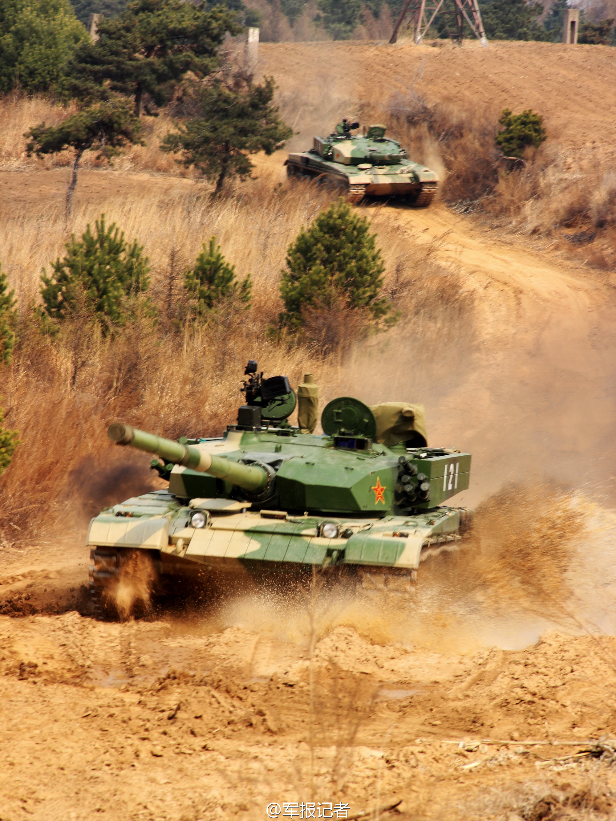 PHOTO: Chinese Tank Manoeuvre Exercise – Defence Blog