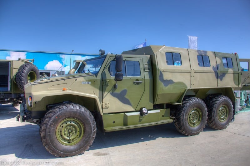 New «Wolf» military armoured vehicle will be taken into Russian Army