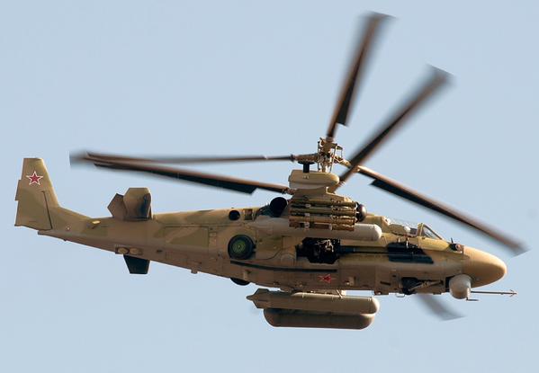Собран и проходит испытания первый вертолет Ка-52 для Египта