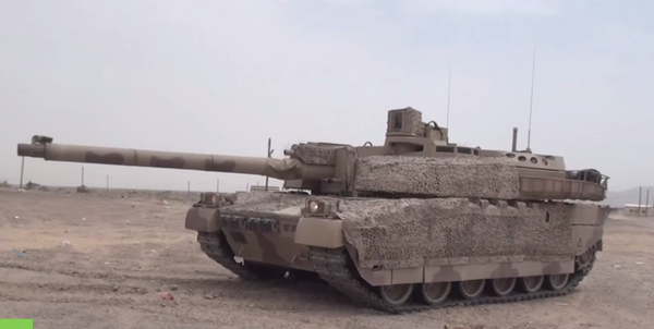 AMX Leсlerc of UAE army in Yemen 