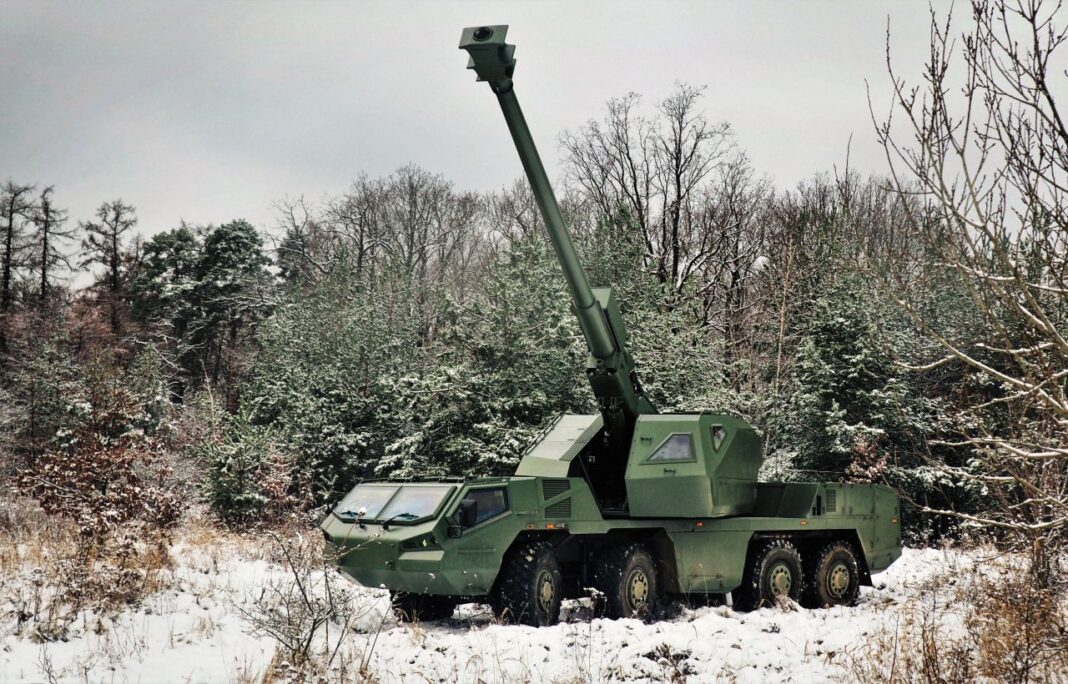 Excalibur Army Unveils New Mm Wheeled Self Propelled Howitzer