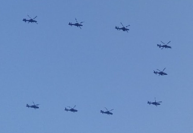 Multiple Chinese PLAAF flypast 12