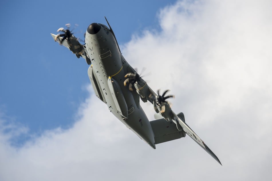 A400M transport aircraft is delivered to the Royal Air Force 8