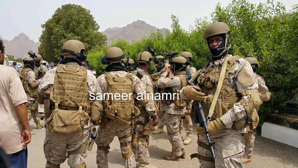 Saudi commandos accompany Yemeni government delegation to Aden 3