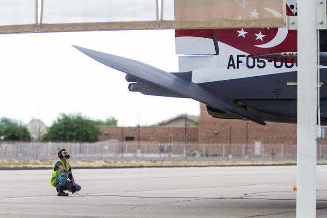 Republic of Singapore F-15SG Strike Eagles training in Tucson’s skies 7