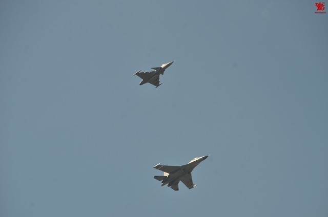 Thailand Gripens and Chinese PLAAF J-11 joint exercises 3