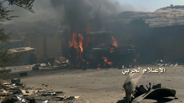 Yemen's Houthi Fighters Attack Saudi Military Checkposts In al-Rabouah City 2