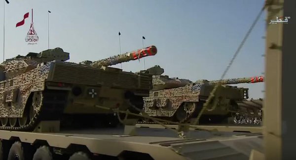 Qatar Leopard 2A7 MBTs 