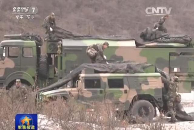 Chinese PLA Missile division DF31A drills 4