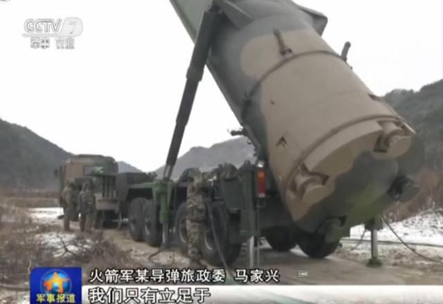 Chinese PLA Missile division DF31A drills 9