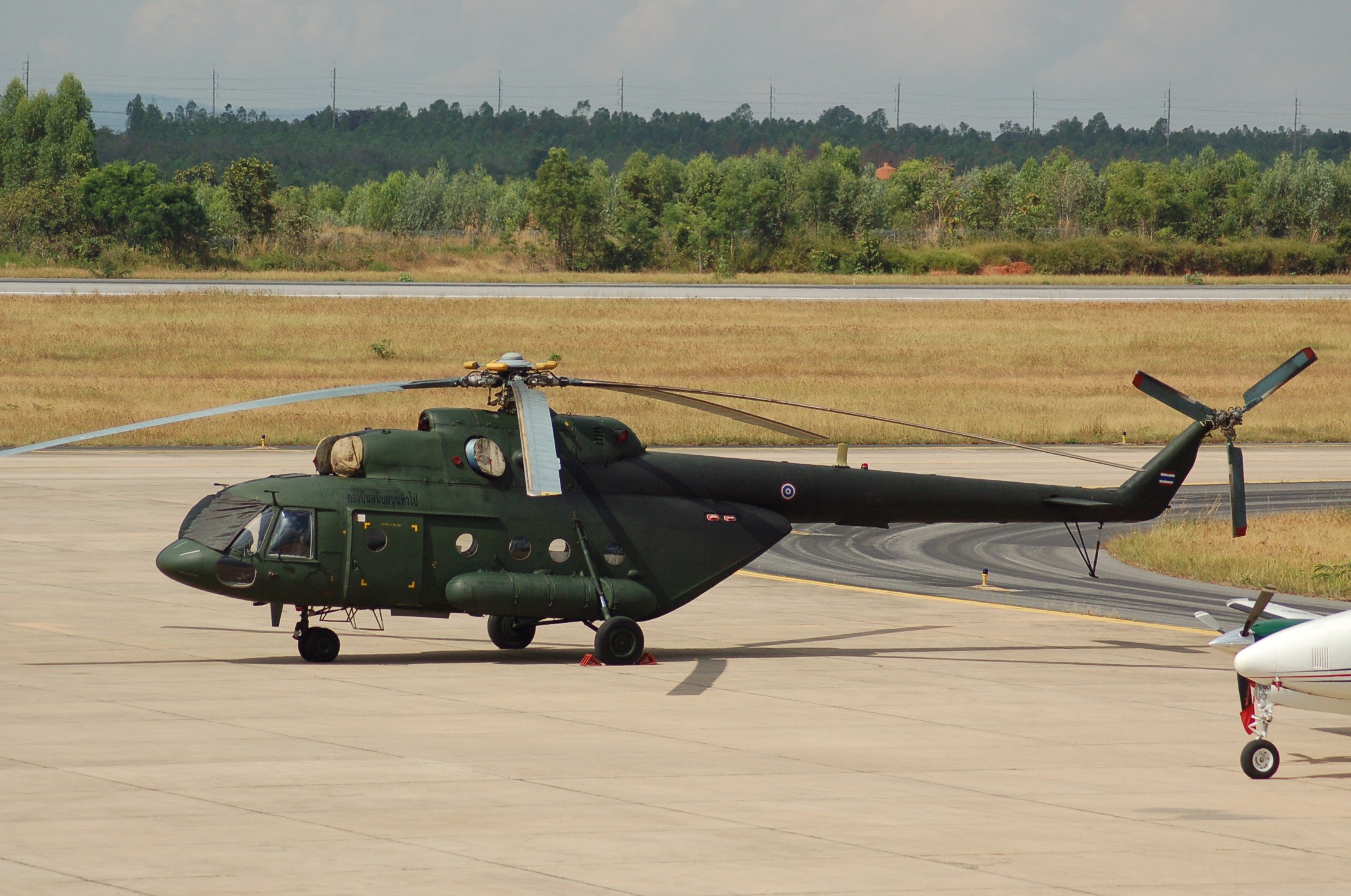 Mil Mi-17 of the Royal Thai Army at Khon Kaen