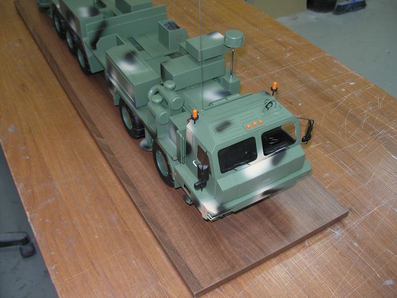 Scale model of new Russian S-500 «Prometheus» missile system copy-models.com