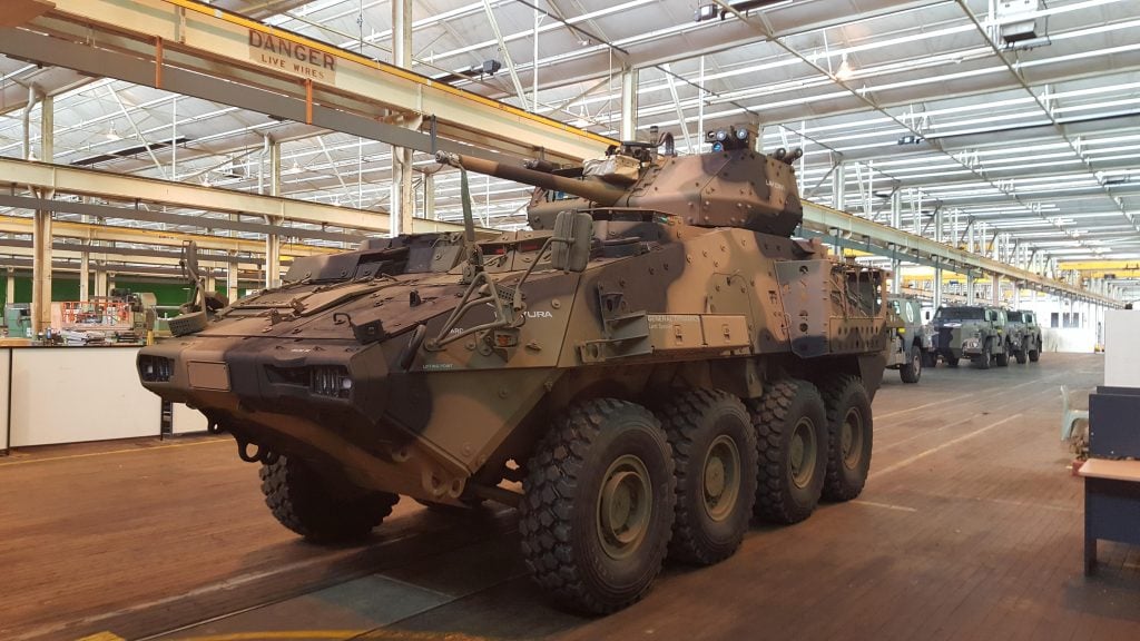 General Dynamics vehicle arrives in Bendigo (с) thalesgroup.com