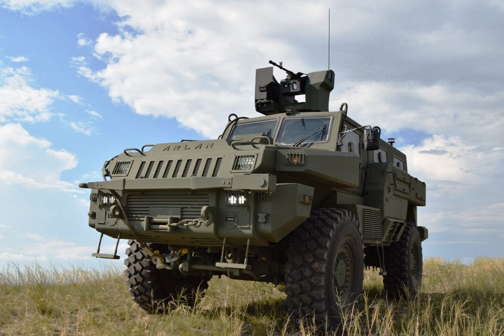 Arlan 4x4 armoured vehicle 