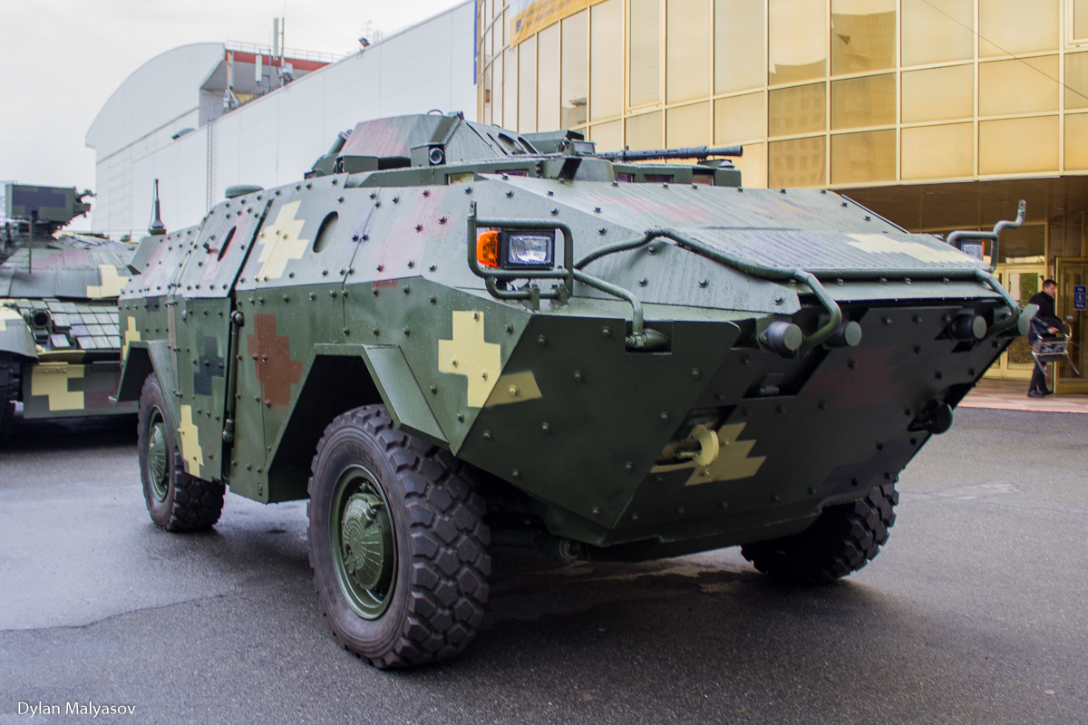 BRDM-NIK armored reconnaissance and patrol vehicle. Photo by Dylan Malyasov