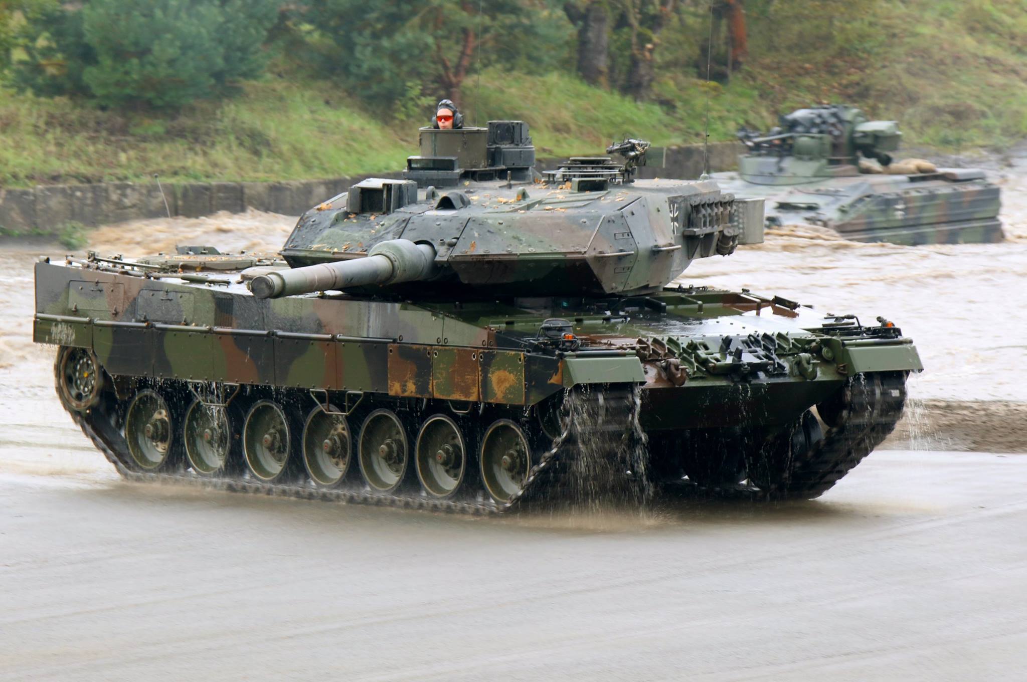 More than half of the German's Leopard 2 main battle tanks are