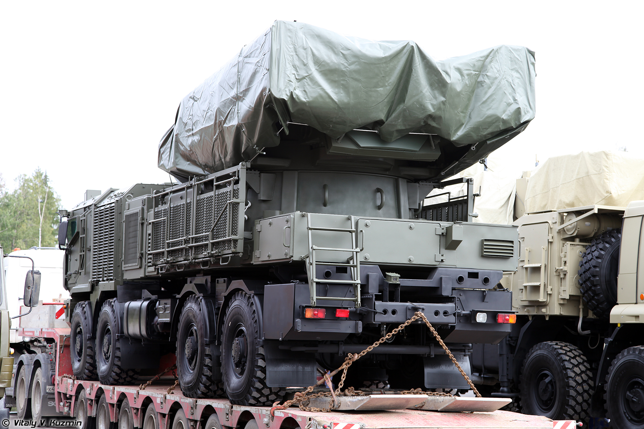Russias New Pantsir Sm Air Defence System Spotted In Algeria