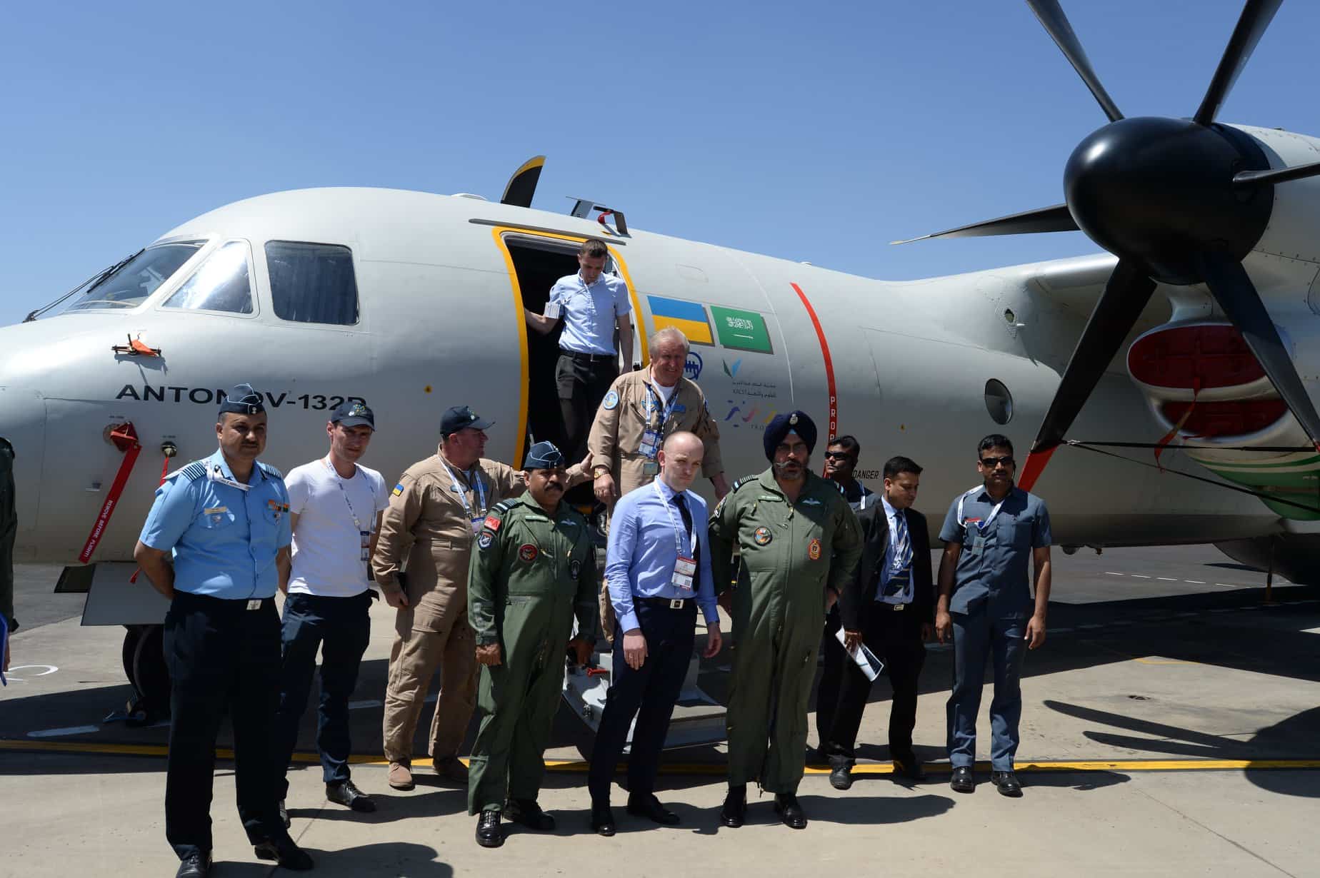 Indian Air Chief impressed by the capabilities of new Ukrainian AN-132 aircraft