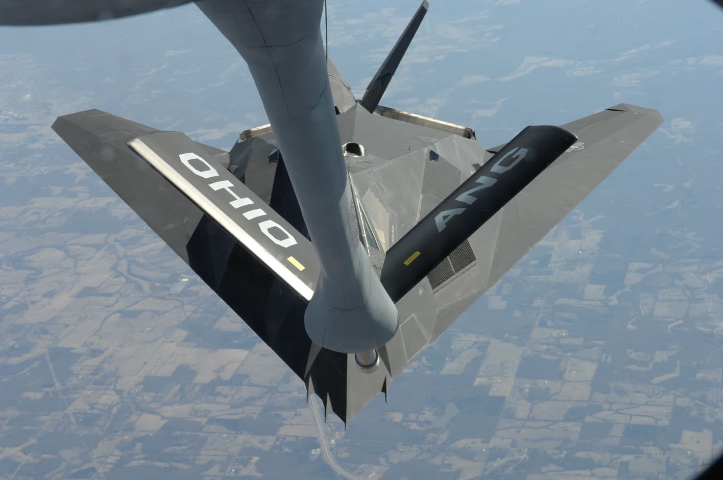 F-117 نشرت سرا في شرق الاوسط عام 2017