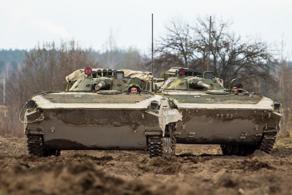 Ukrainian Army received 50 secondhand BMP1 infantry fighting vehicles