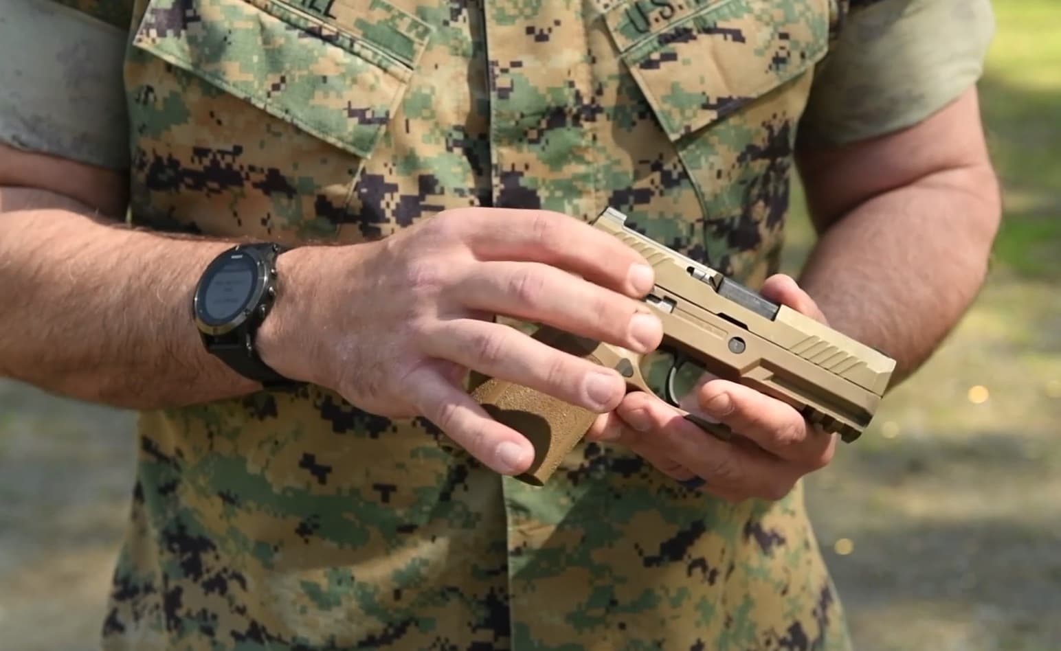 U.S. Marine Corps is set to adopt the M18 as their official duty
