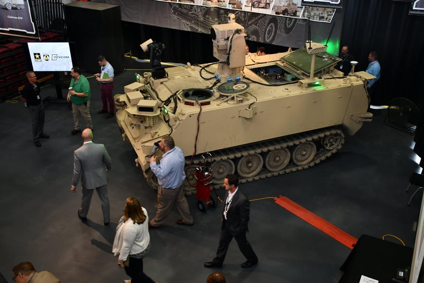 U.S. Armyâ€™s top research center unveils Robotic Combat Vehicle