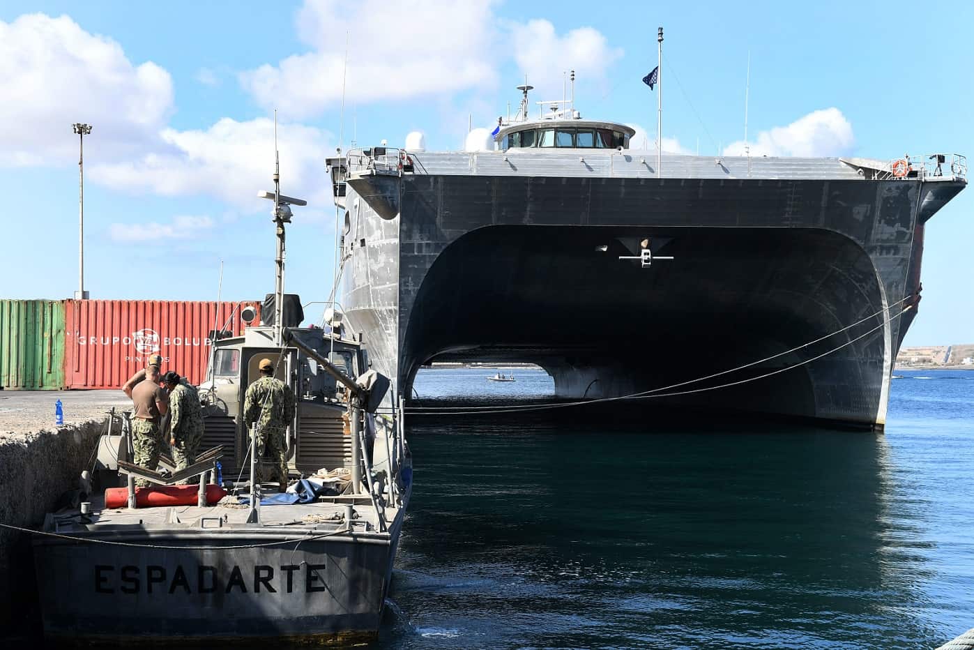 U.S. Navy newest expeditionary fast transport ship completed acceptance trials