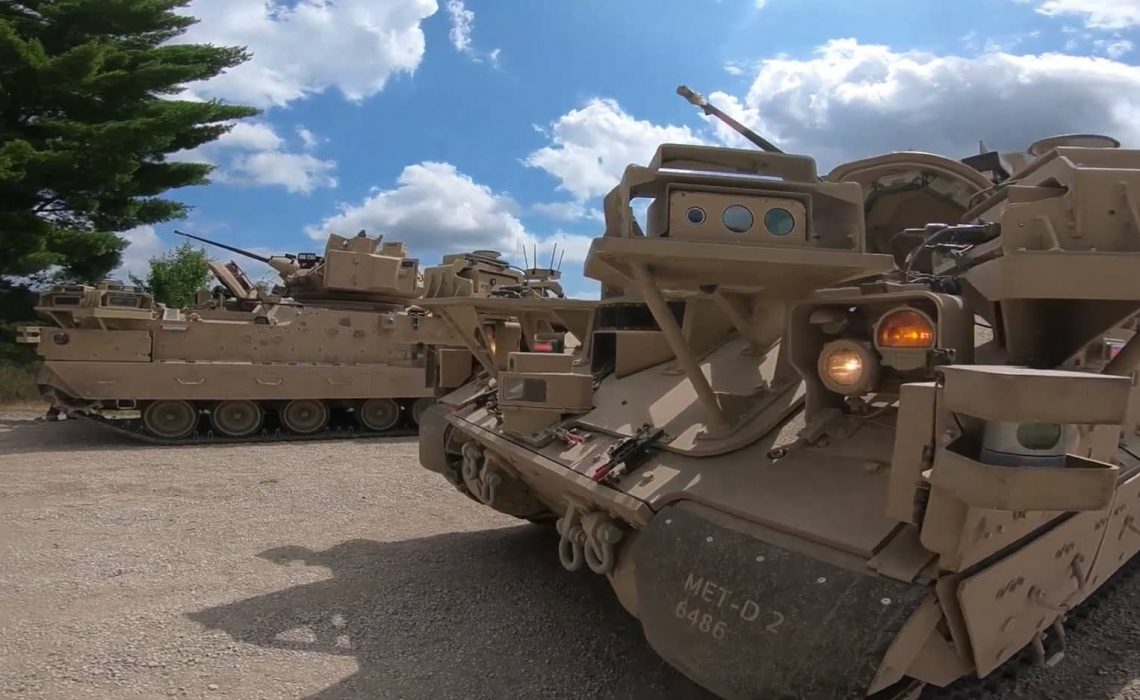 U S Army  demonstrates the digital future  of combat 