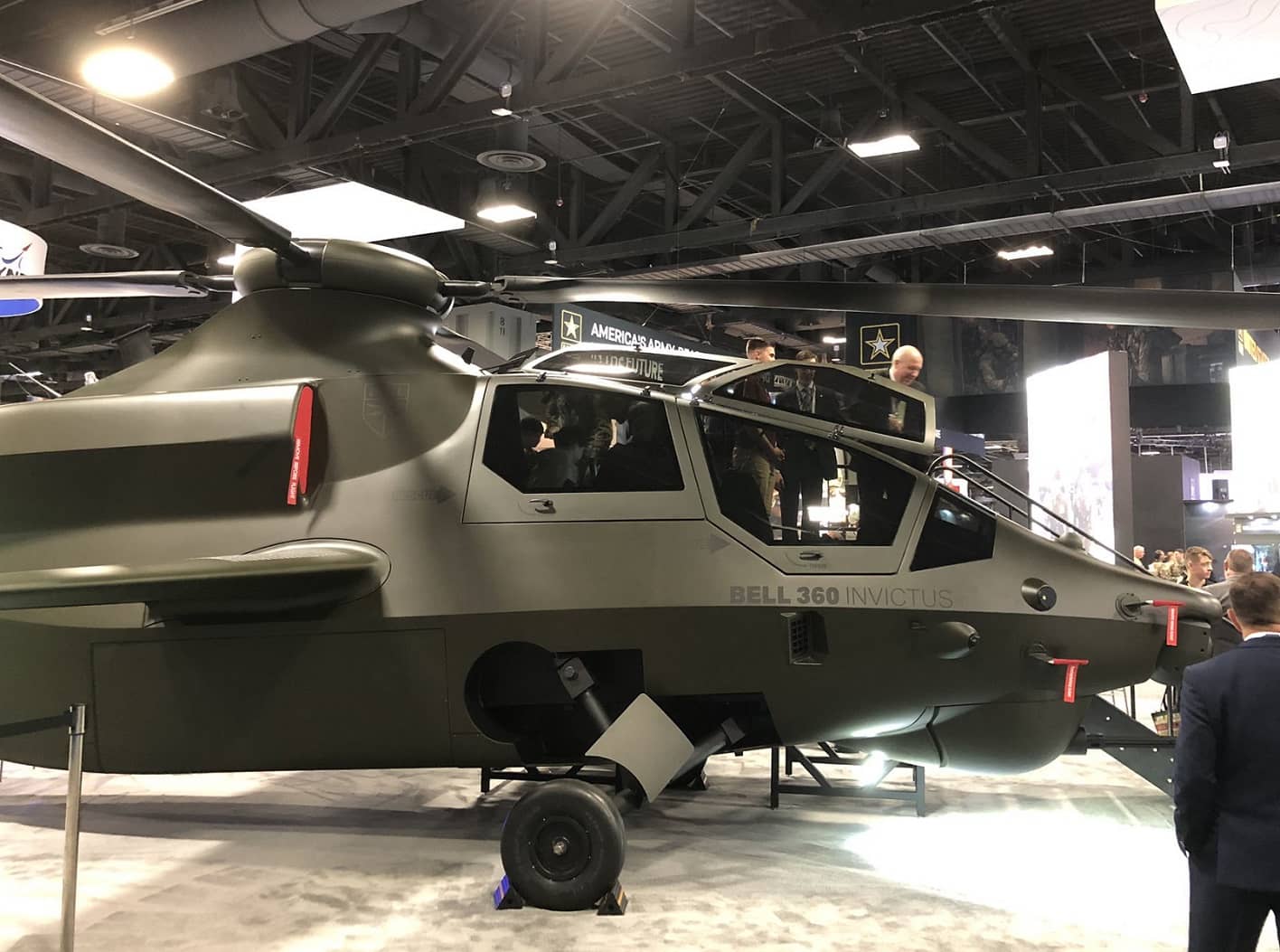 Bell 360 Invictus helicopter makes public debut