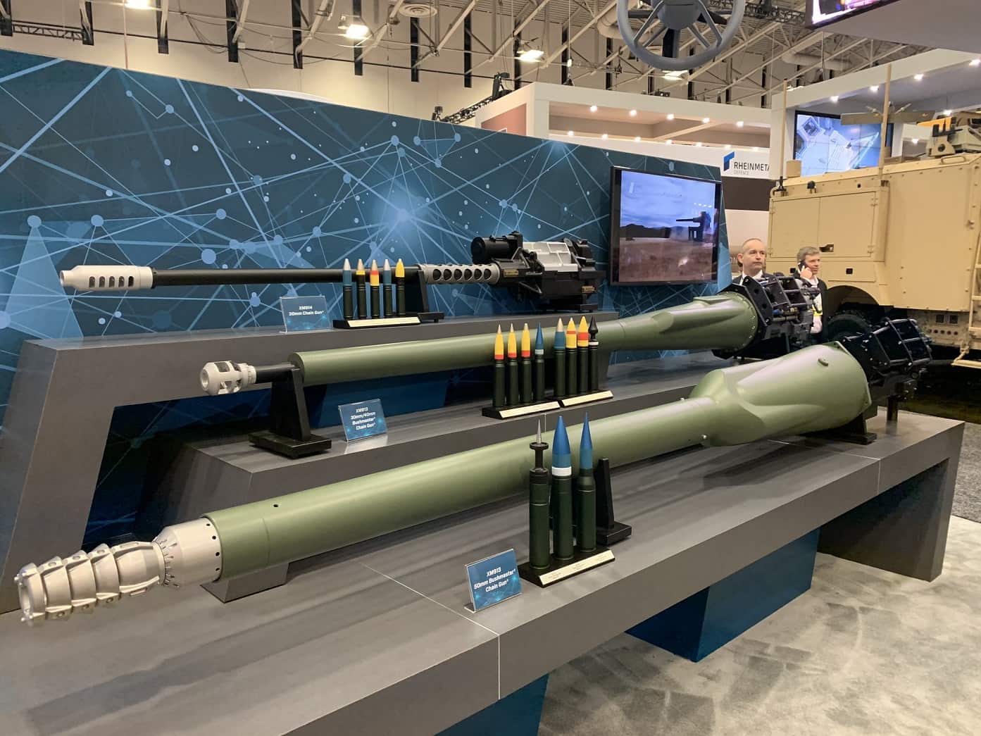 Northrop Grumman unveils 50mm chain gun for Armyâ€™s Next Generation Combat Vehicle