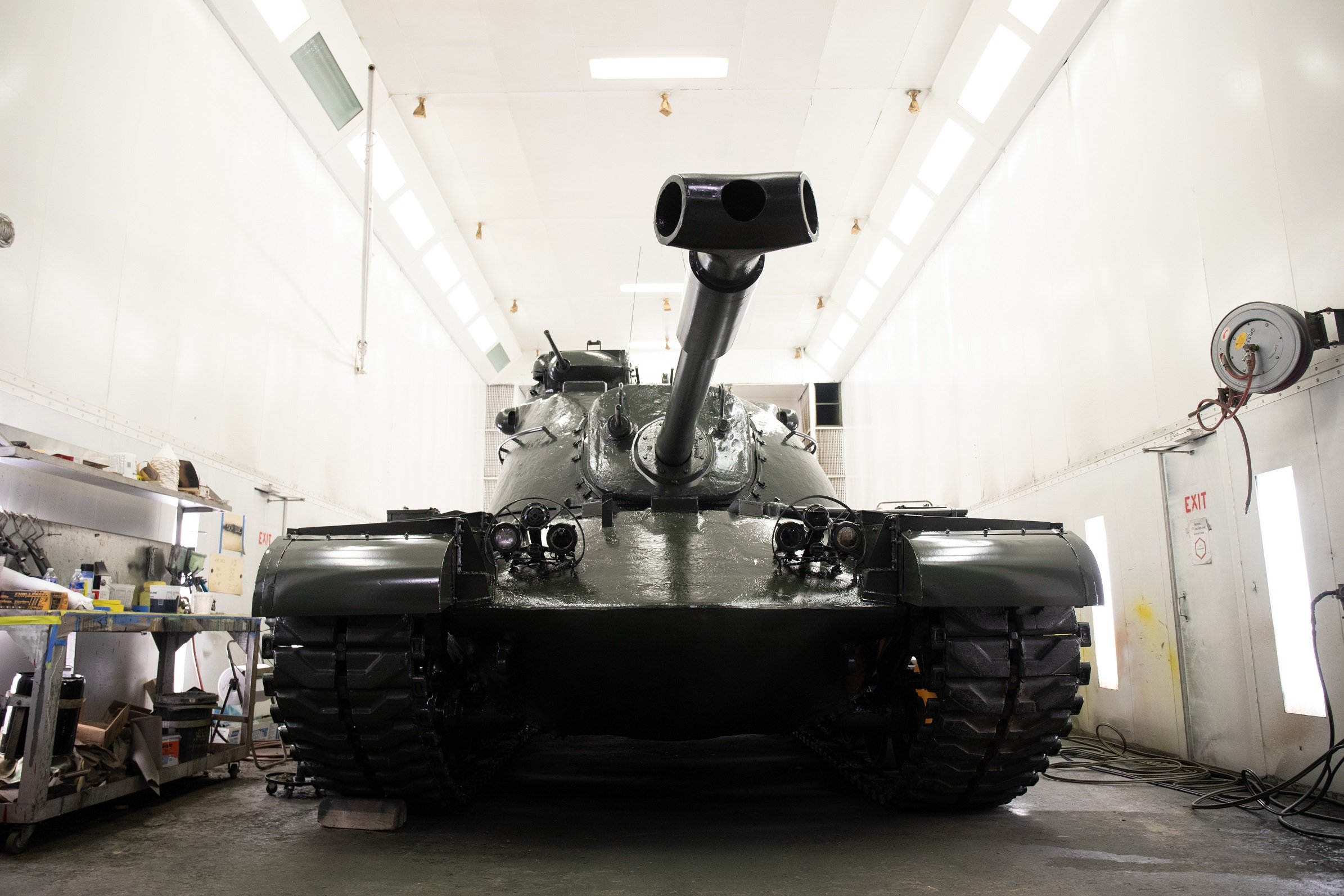 U.S. Army legendary tank gets a new paint job