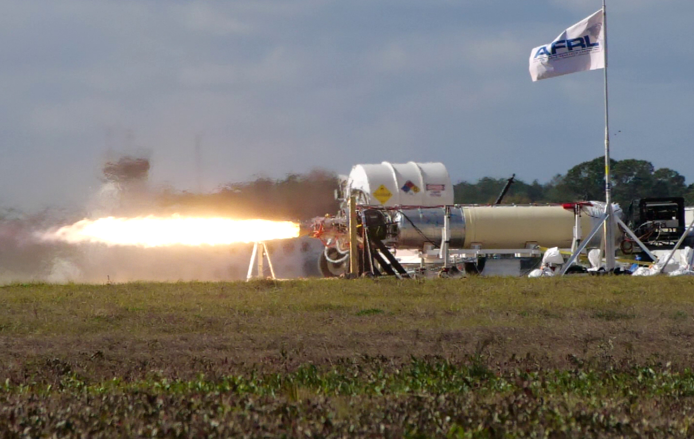 U.S. Air Force achieves significant milestone with new X-60A air-launched rocket