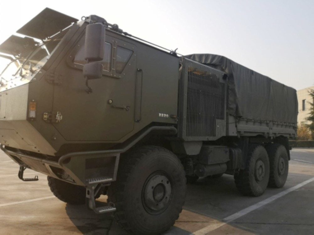 Chinese next generation heavy military trucks enters service