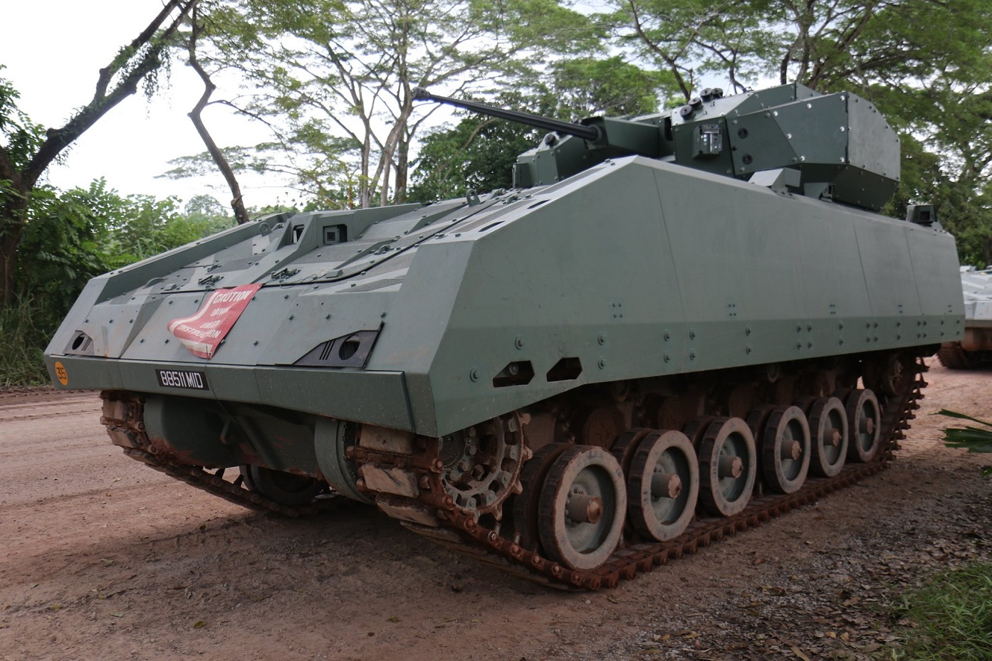Singapore Army Fields Newest Armoured Fighting Vehicle