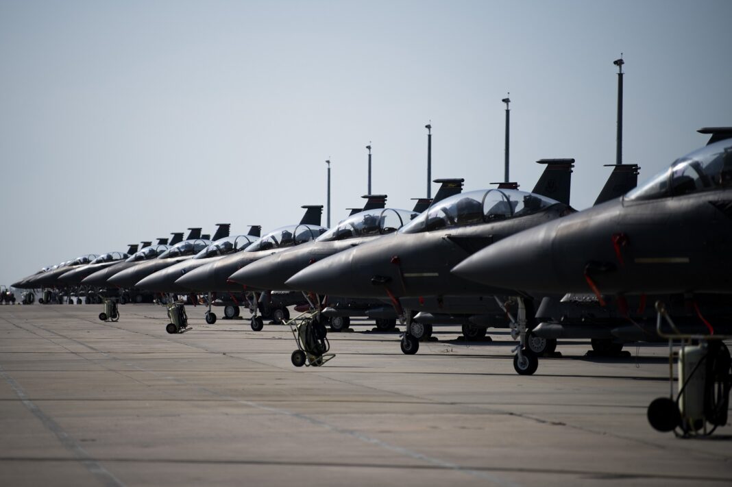 U S Air Force Evacuates Dozens Aircraft As Hurricane