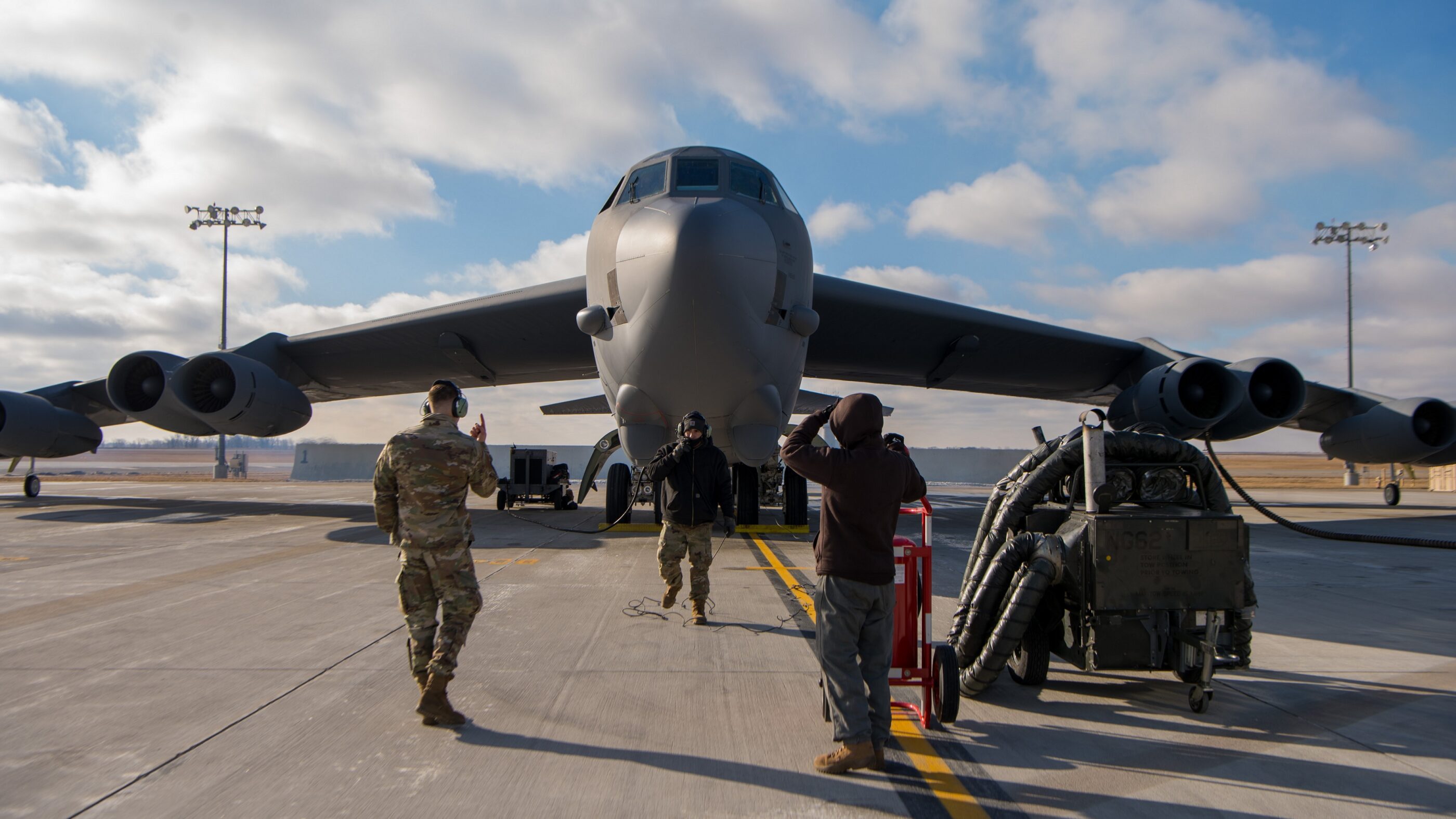 U.S. Air Force B-52H bombers conduct short-notice mission into Middle East