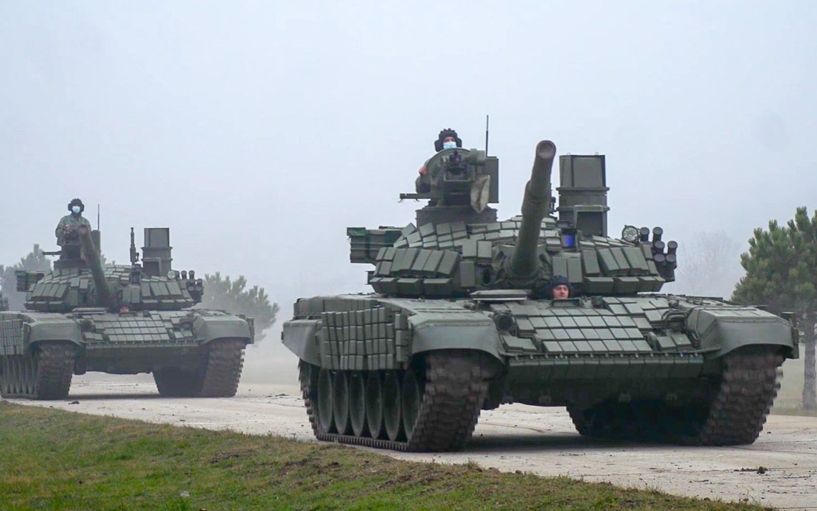 Serbia Shows Recently Received T 72ms Tanks