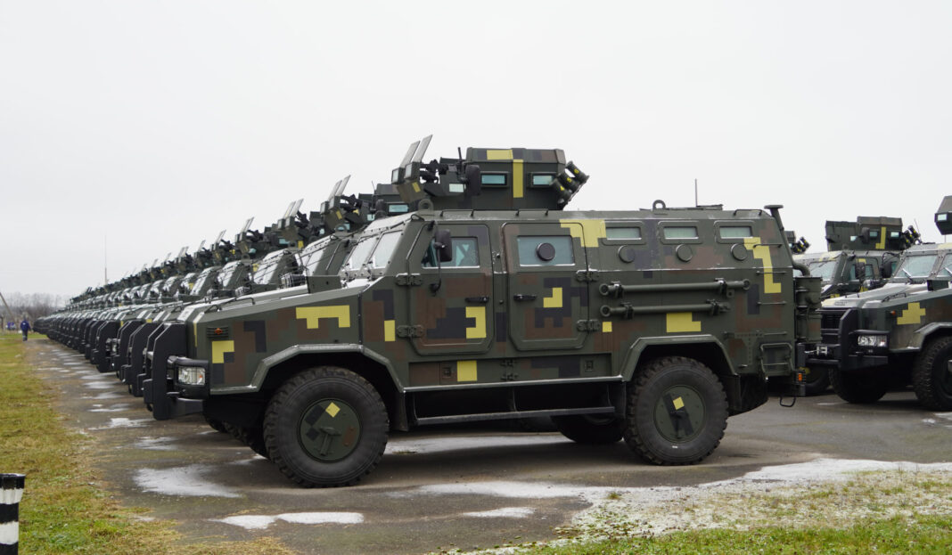 Ukrainian Army receives 40 Kozak2 light armored vehicles