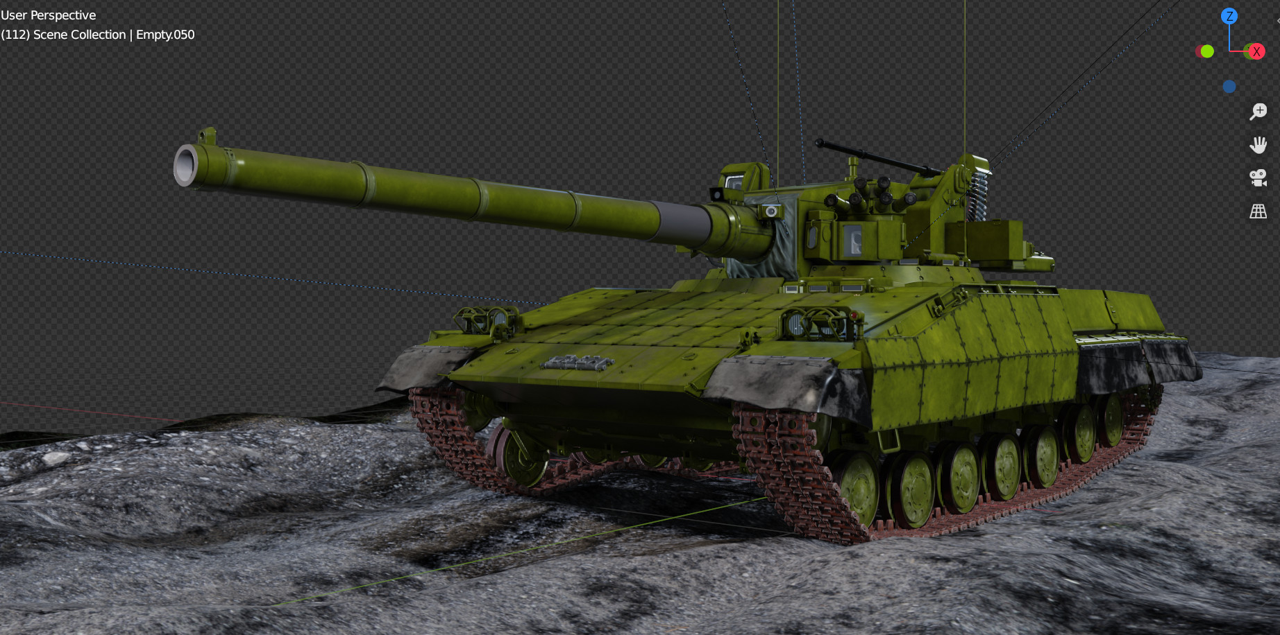 Rendering of Object 477 by the xmszeon.