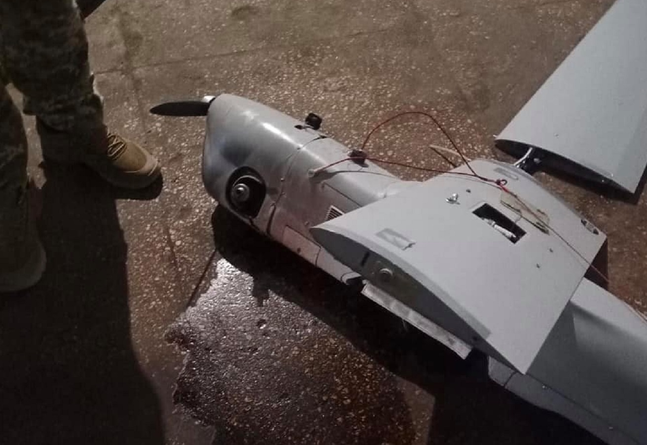 Ukrainian Army knocked down Russian Orlan-10 drone