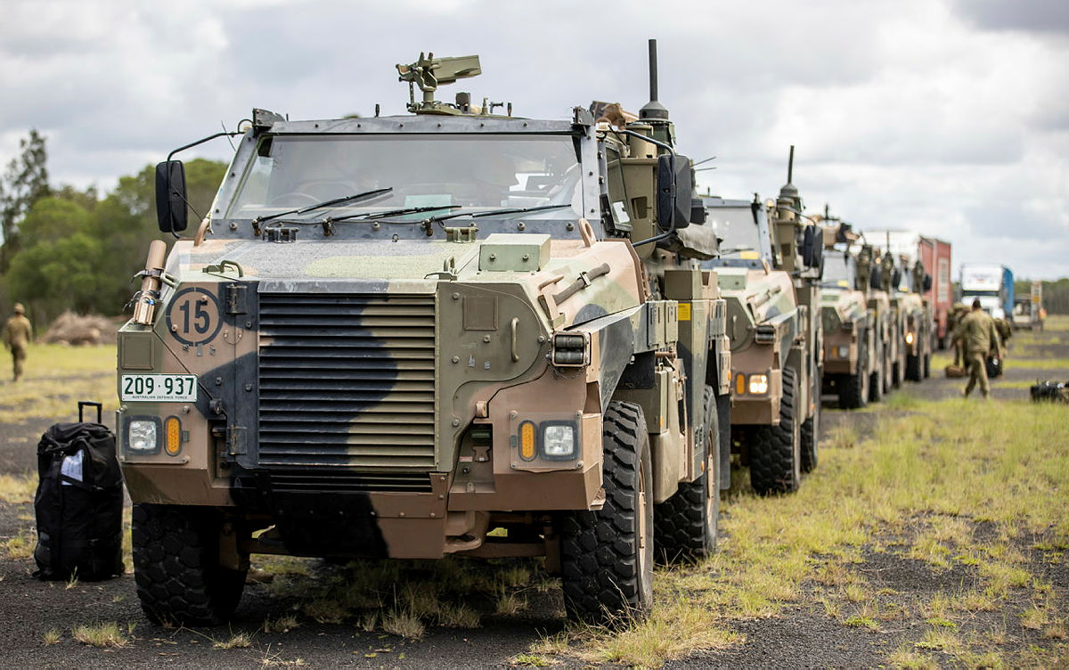 Australia Orders More Bushmaster Protected Mobility Vehicles