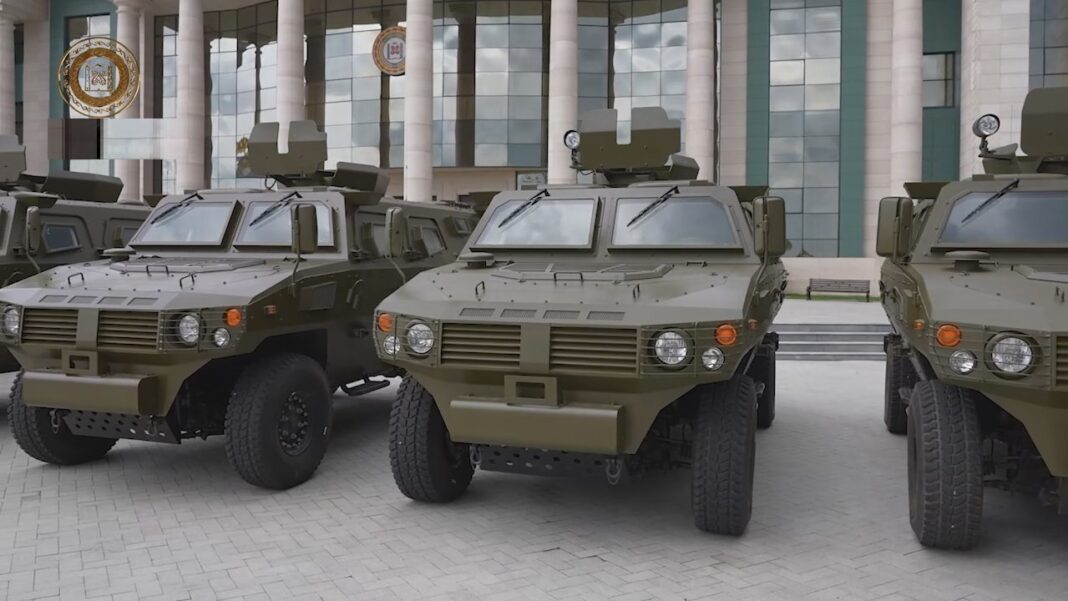 القوات الروسية تستلم مركبات مدرعة صينية  من نوع Tigre APC