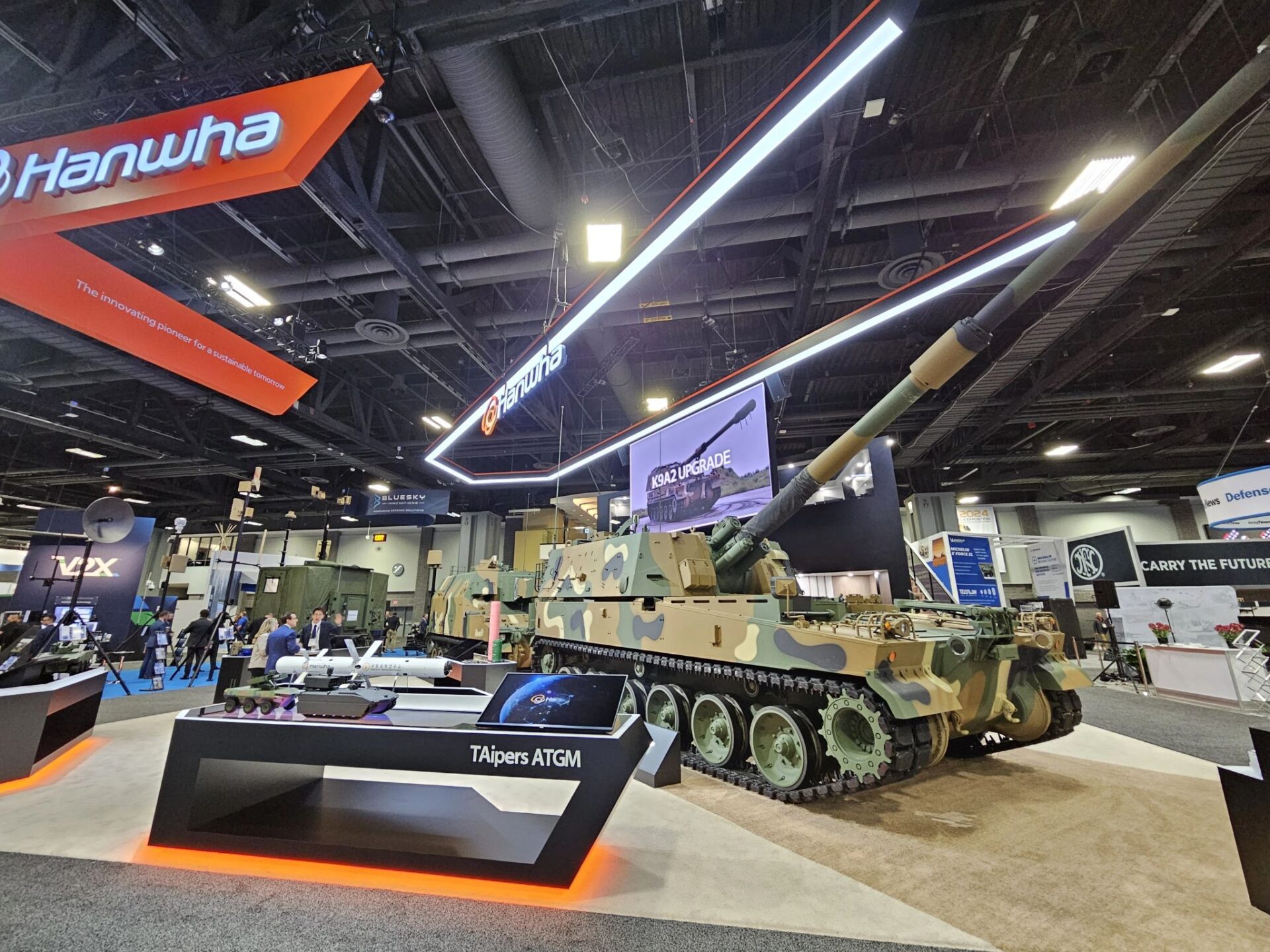 Hanwha showcases its latest products at AUSA show