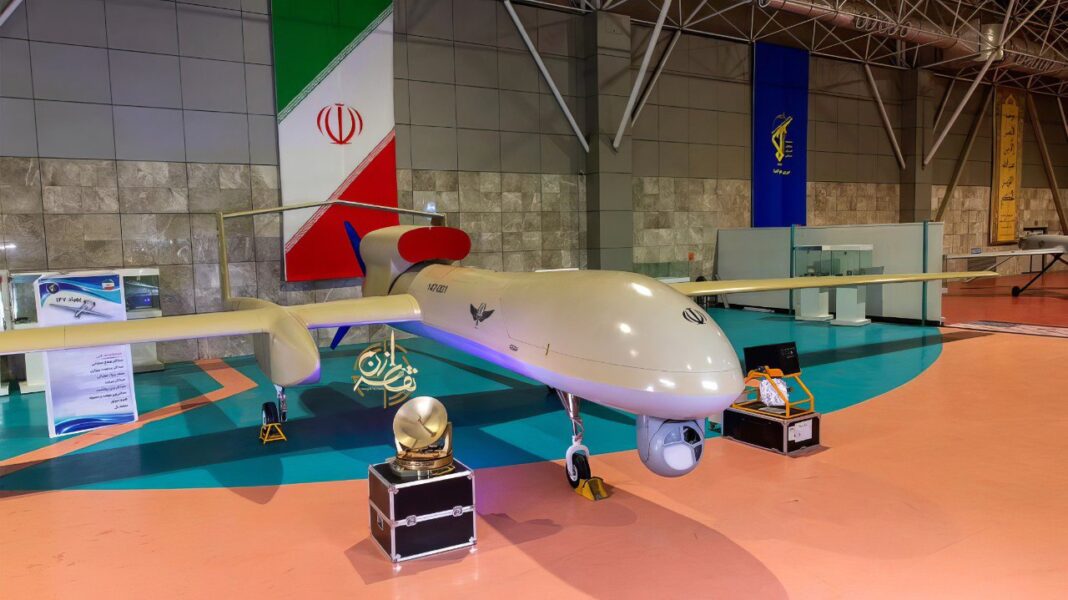 إيران تظهر لأول مرة طائرة بدون طيار Shaed-147