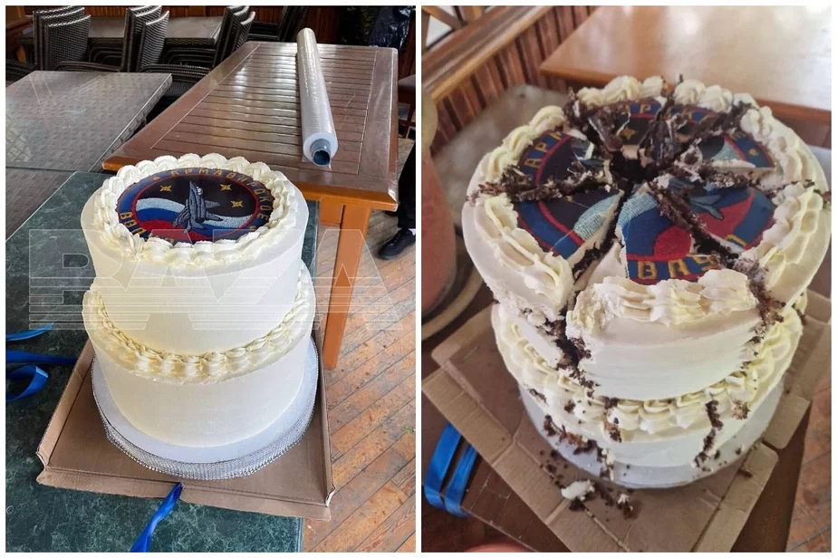 Poisoned cake for Russian pilots