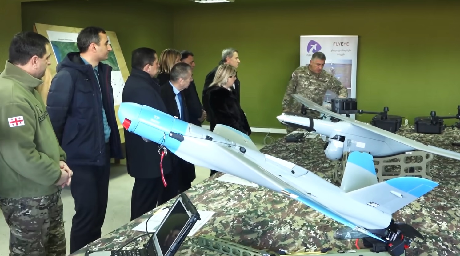 Georgian-Polish Plant Launching Kamikaze UAV Production