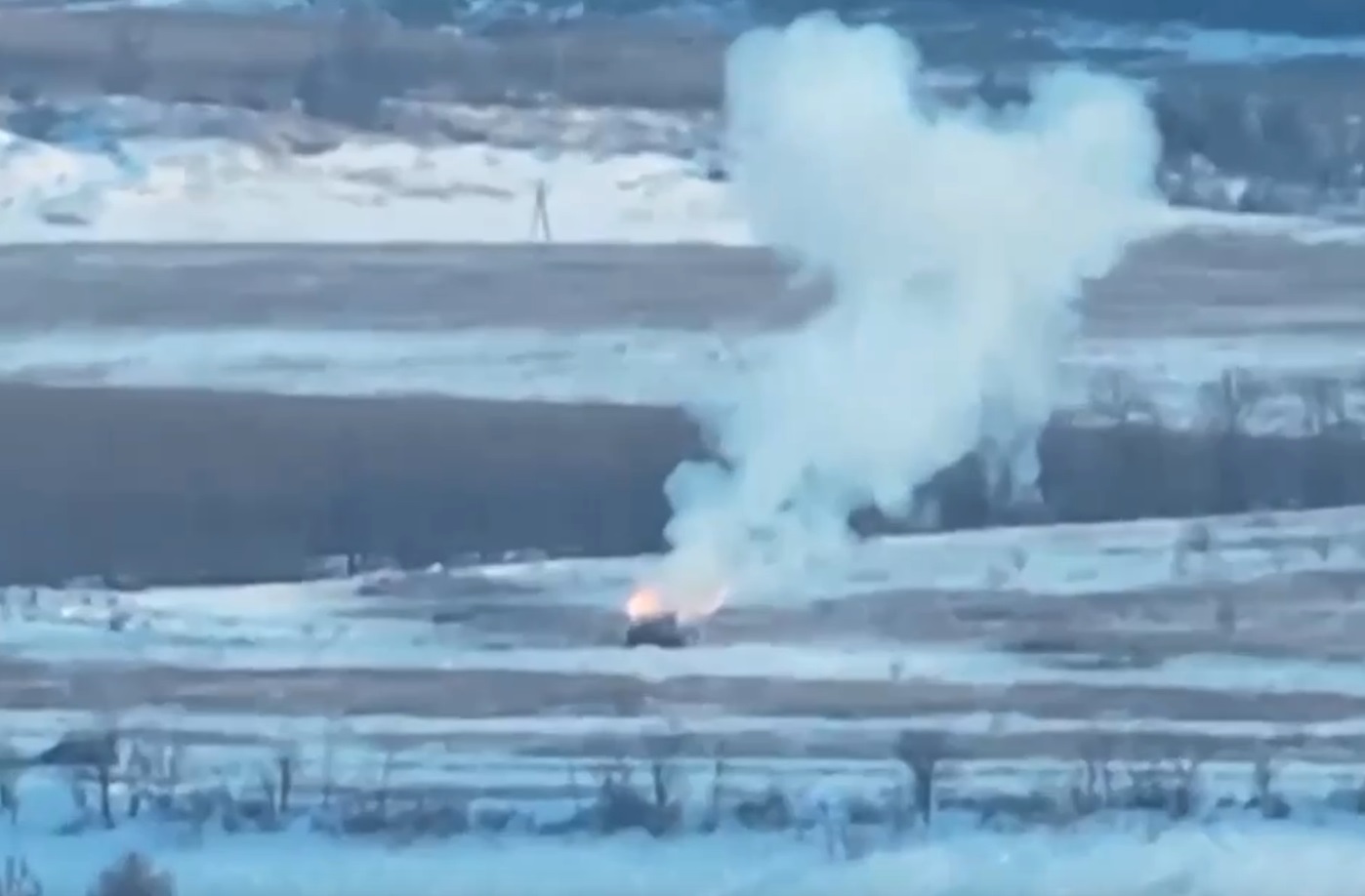 Ukrainian troops blow up Russia’s terrifying rocket launcher