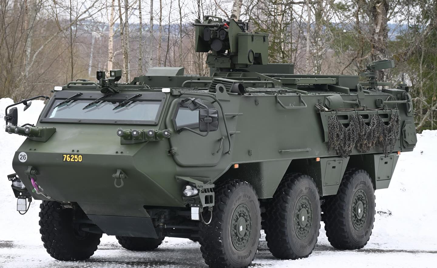 La Suède achète 321 véhicules blindés à Patria