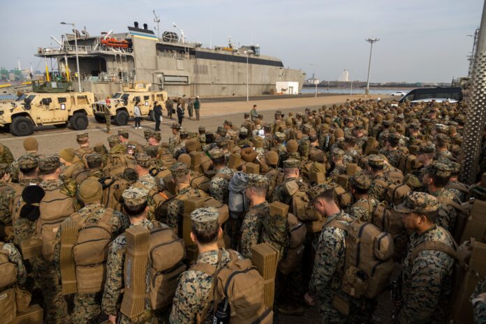US Marines conduct rapid offload in South Korea exercise