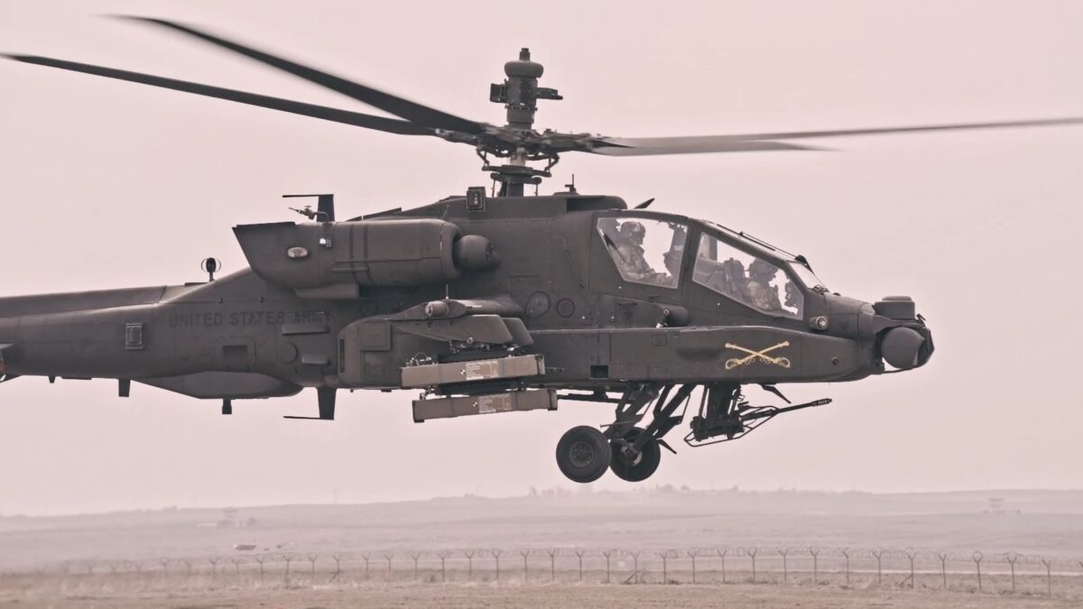 Apache helicopters armed with Spike NLOS spotted in Iraq